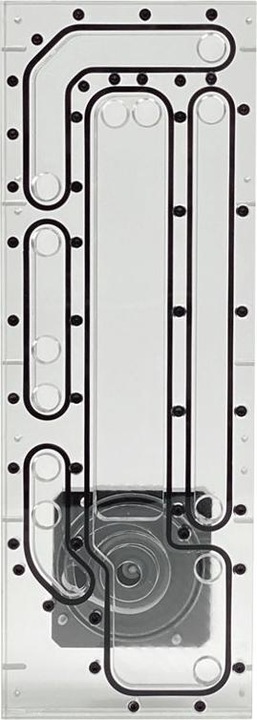 Produktbild Stealkey Customs SK-Crossflow Distroplate D5/DDC - Acryl