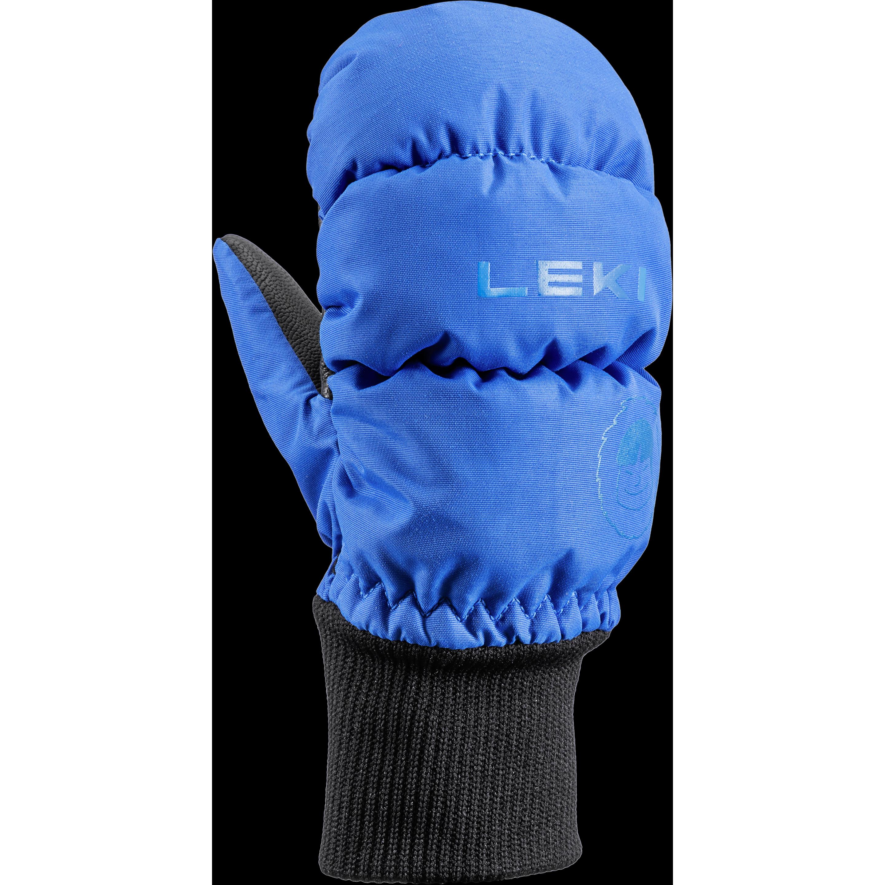 Leki, Unisex, Handschuhe, LE RĘK Little Eskimo Mitt Short blue 5.0, Blau, (XL)