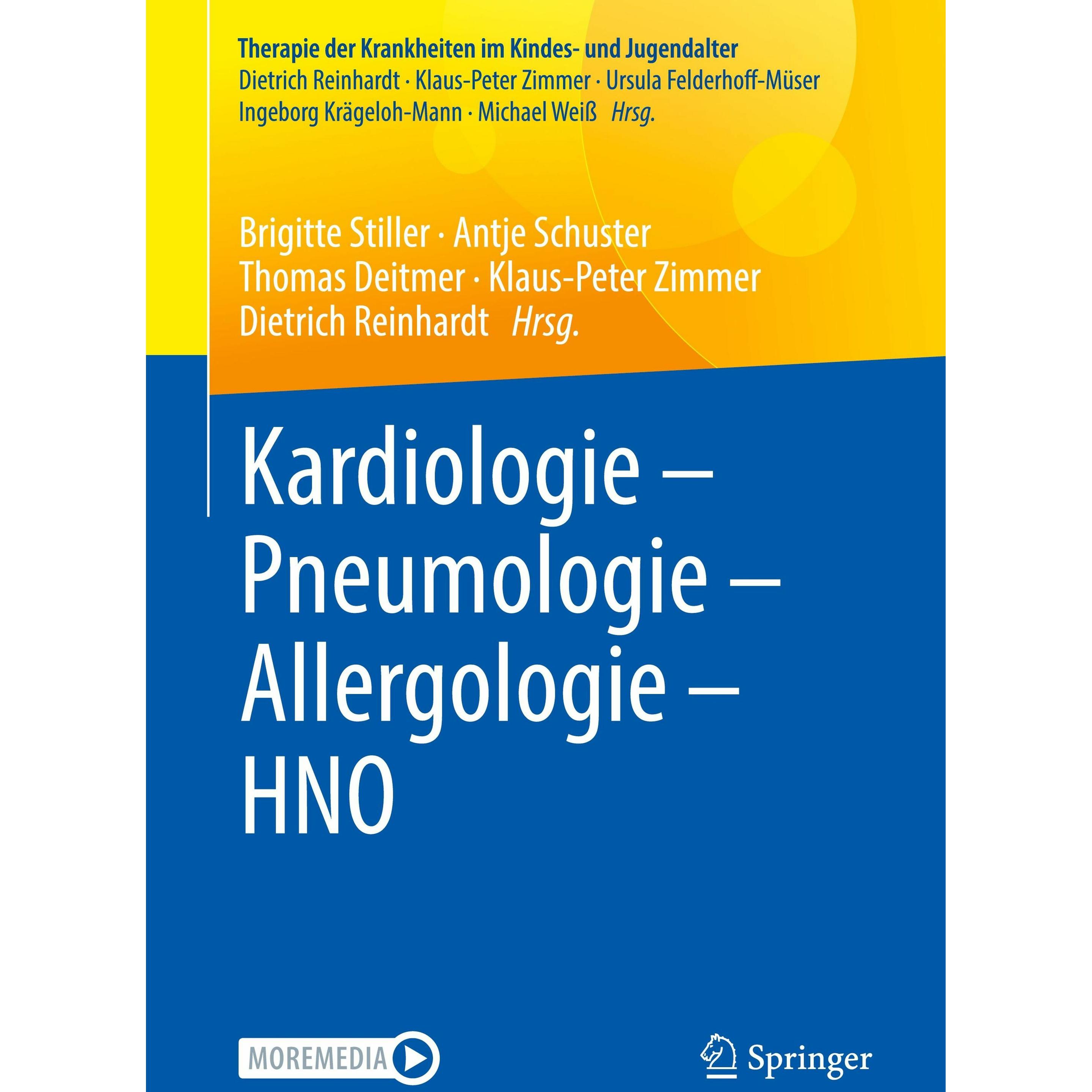Kardiologie – Pneumologie – Allergologie – HNO, Fachbücher von Brigitte Stiller, Klaus-Peter Zimmer, Antje Schuster, Tho...
