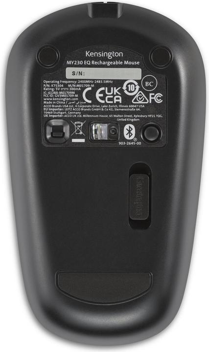 Actual product image Kensington My230 Eq Rechargeable Wireless (Wireless)