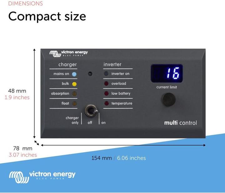 Produktbild Victron Energy Digital Multi Control Victron A