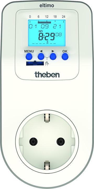 Actual product image Theben Digital socket timer theben-eltimo 020 (Type F)