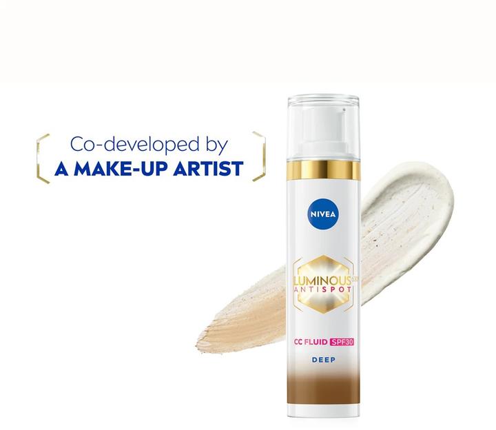 Produktbild NIVEA Luminous630 3-in-1 CC Fluid (Dunkel, 40 ml)