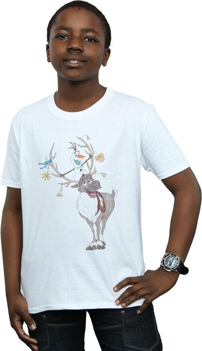 Produktbild Disney Frozen Sven And Olaf Christmas Ornaments TShirt Jungen (128)