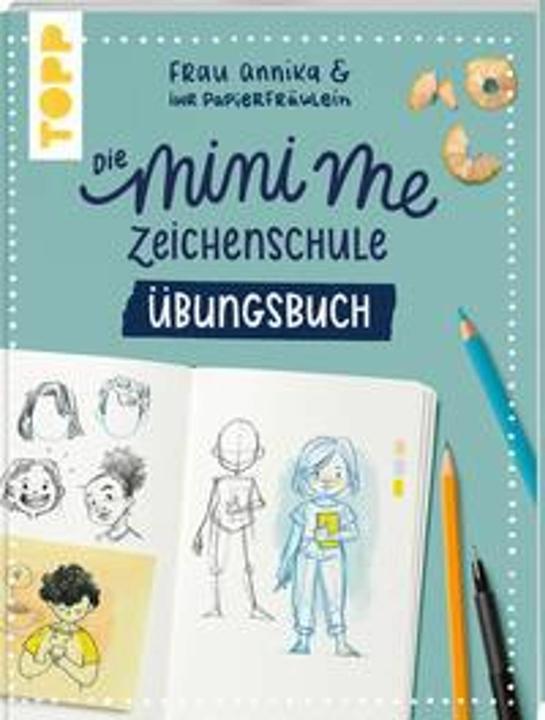 Produktbild Die Mini me Zeichenschule Übungsbuch