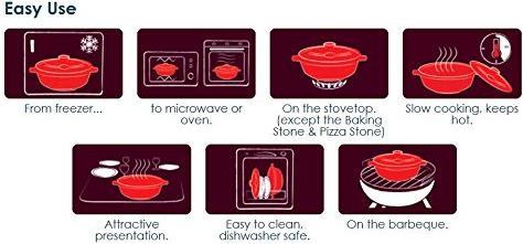 Produktbild Emile Henry Cocotte (Bräter + Schmortopf, Kochtopf, 26 x 16.50 cm)