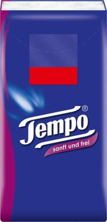 Actual product image Tempo zakdoek zakdoek zacht vrij 30x9 doeken grootverpakking 700 g