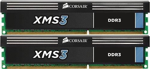 Produktbild Corsair Xms3 (2 x 4GB, 1333 MHz, DDR3-RAM, DIMM)