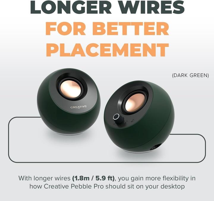 Actual product image Creative Pebble Pro 2.0