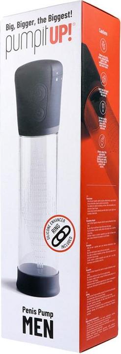 Actual product image Pump It Automatic Penis Pump With Batteries 21 cm