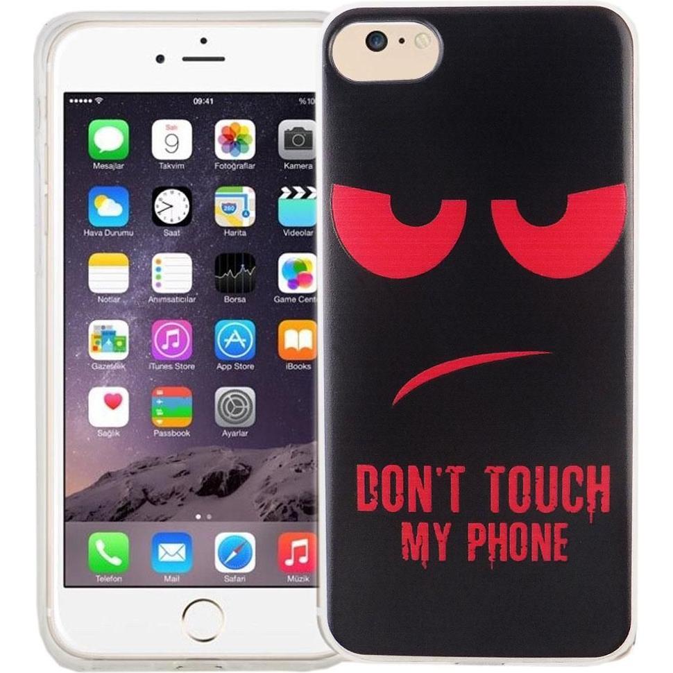König Design Apple iPhone 8 Hülle Case Handy Cover Schutz Tasche Schutzhülle Bumper Schwarz (Apple iPhone 8), Smartphone...
