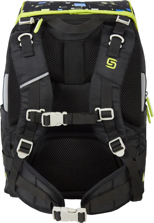 Actual product image Schneiders School bag set Spaceship black (21 l)