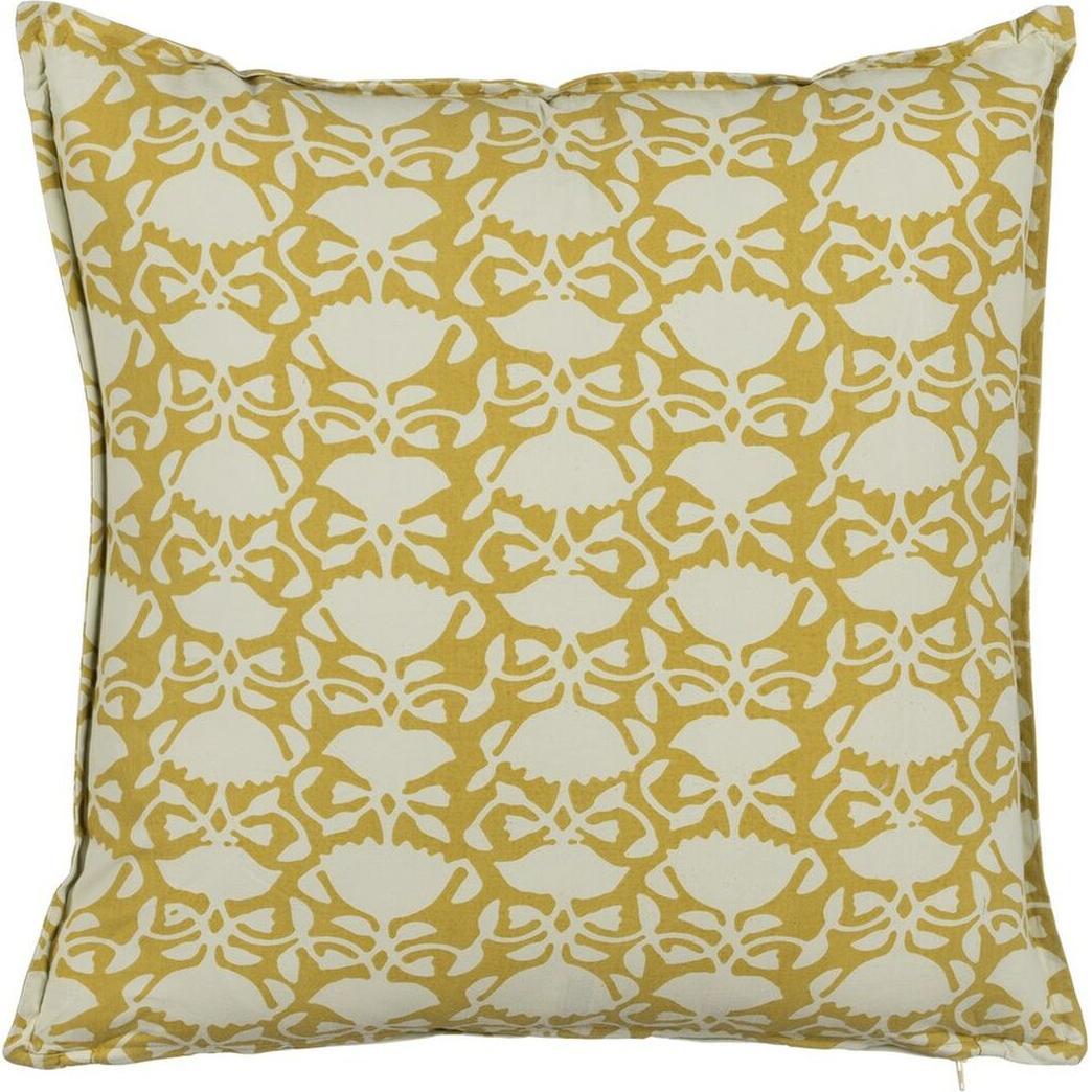 Natec, Dekokissen, Kissen Baumwolle Beige Senf 50 x 50 cm (50 x 50 cm)