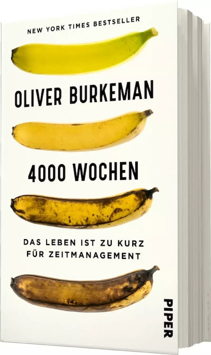 Immagine prodotto 4000 Wochen (Tedesco, Oliver Burkeman, 2022)