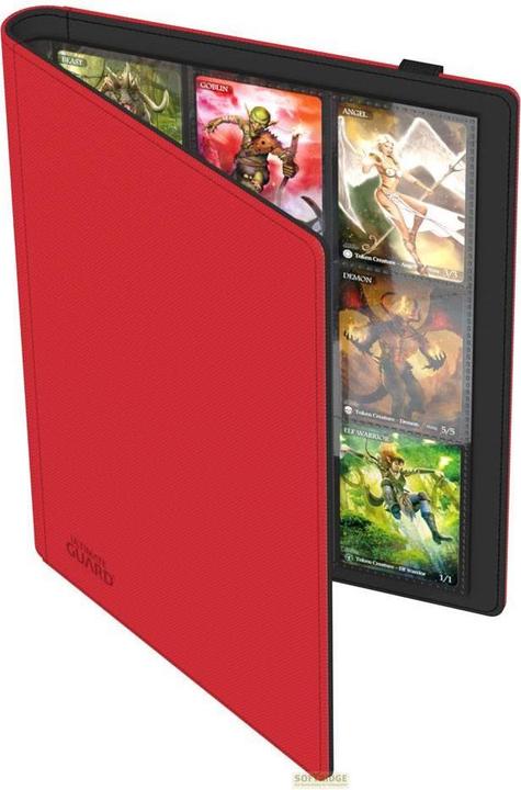 Produktbild Ultimate Guard UGD010204 - Flexxfolio 360 – 18-Pocket Xenoskin Kartenmappe, rot