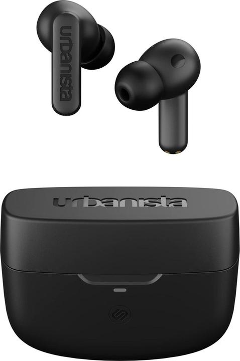 Urbanista Atlanta true wireless earphones Midnight Black (ANC, 34 h, Wireless)