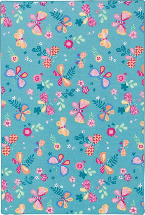 Actual product image Snapstyle Kids game carpet butterfly (200 x 250 cm)