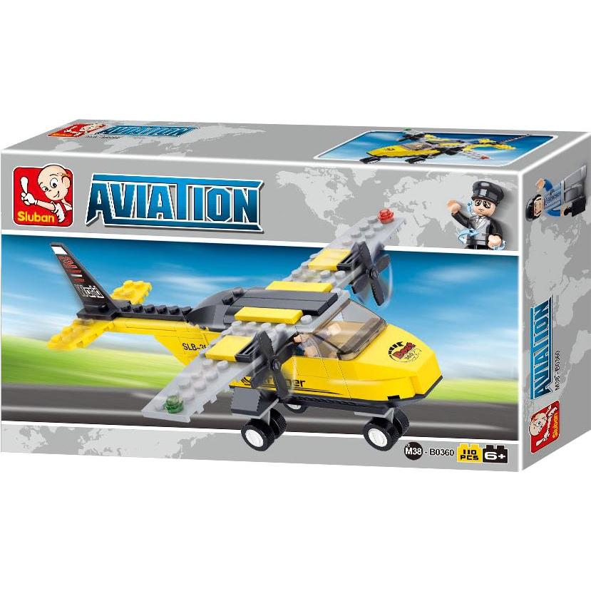 Sluban Aviation - Large Passenger Plane (463 Pieces)