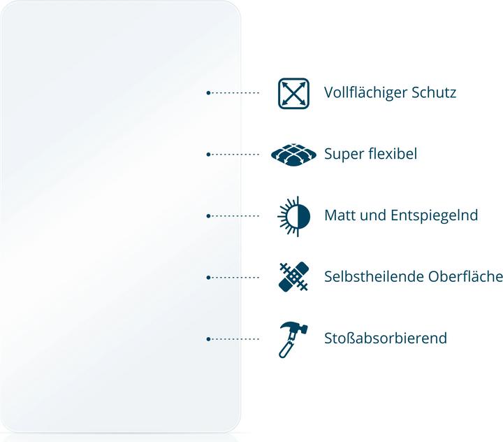 Produktbild BROTECT Full-Cover Displayschutz Matt (2 Stück, Samsung Galaxy S23+)
