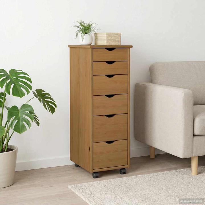 Produktbild vidaXL Rollschrank (34 x 39 x 93.50 cm)