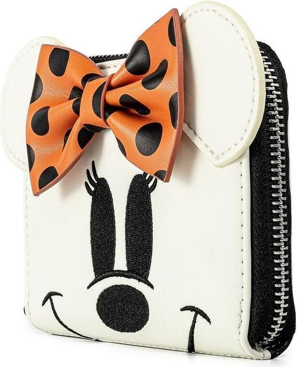 Actual product image Funko Loungefly: Disney - Ghost Minnie Mouse Glow in the Dark Cosplay Zip Around Wallet