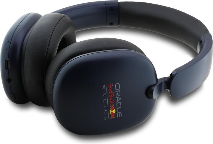 Actual product image Red Bull Bluetooth Over-Ear Headphones Printed Logo Navy Blue (32 h, Wireless)