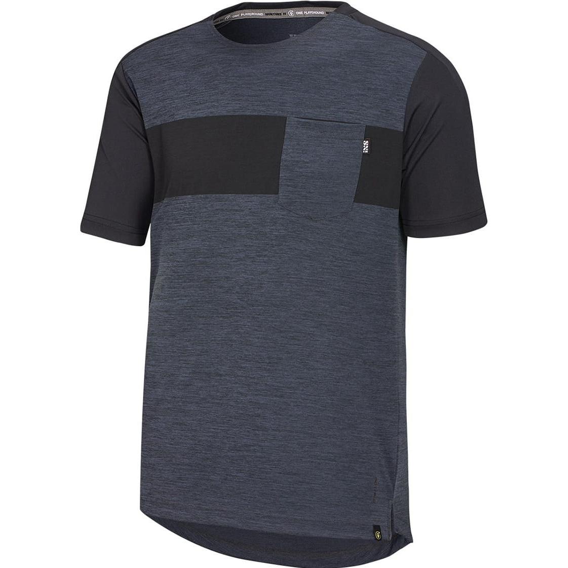 iXS, Herren, Velotrikot, Flow X Jersey (XL), Schwarz, XL