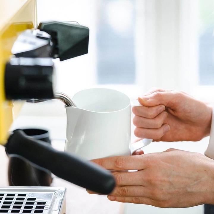 Image du produit Rhino Coffee Gear Pot à lait blanc Rhinowares (CD/RHWH12OZ) (0.36 l)