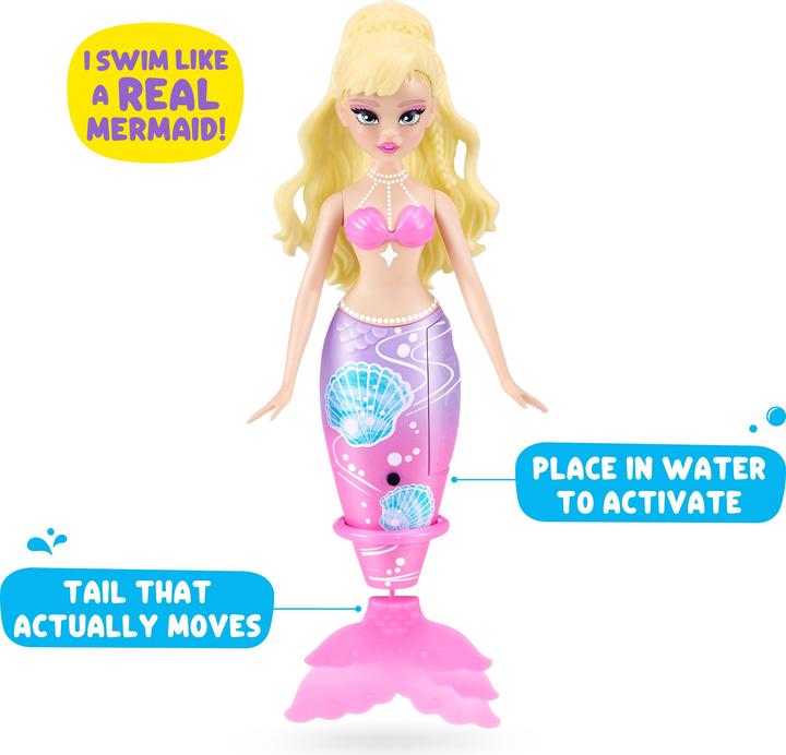 Actual product image Zuru Pets Alive - Robo Mermaid sort. i. Displ