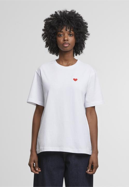Produktbild Mister Tee MisterTee Heart Shape EMB Tee - 184233 (M)