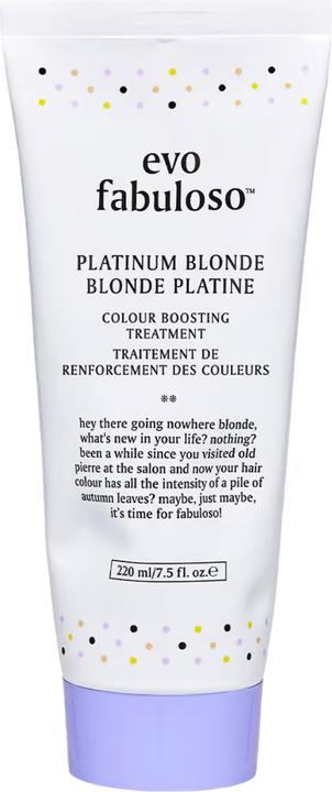 Immagine prodotto Evo Trattamento potenziatore del colore biondo platino Fabuloso (220 ml)