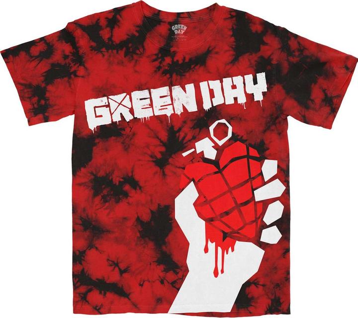 Produktbild Green Day Erwachsene American Idiot Dye Wash TShirt (M)