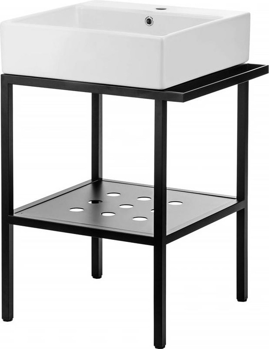 Immagine prodotto No Name Consolle da bagno in piedi con lavabo - 56 5x40 cm