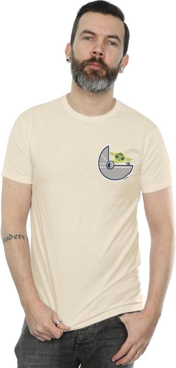 Produktbild Star Wars The Mandalorian The Child Profile Breast Print TShirt (L)