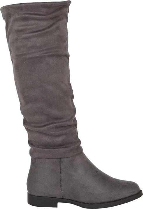 Dorothy Perkins Kniehohe Stiefel Karina Gerafft (39)