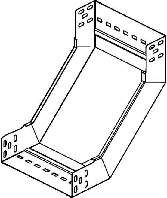 Actual product image Niedax Gutter riser bend RSD 110.600 (11 cm)