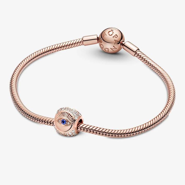 Produktbild Pandora Charm Hamsa, Allsehendes Auge & Feder (Roségold plattiert, Metalllegierung)