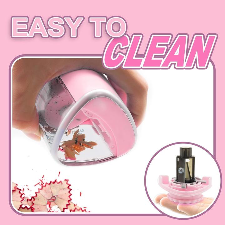 Actual product image ASMI Elektrischer Bleistiftspitzer Pink