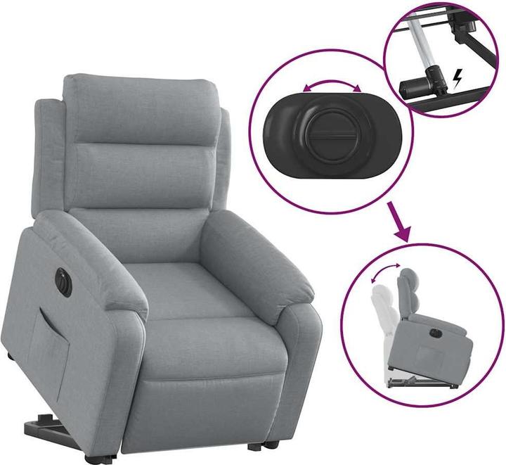 Produktbild vidaXL Relaxsessel mit Aufstehhilfe