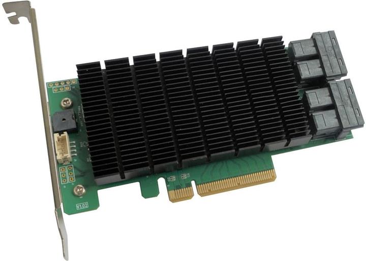 Actual product image HighPoint RAID controller RocketRAID 3740C PCI-Ex8v3, without cable