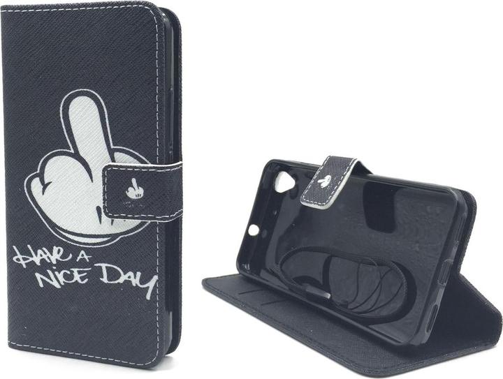 Produktbild König Design Schutz Handy Hülle für Huawei Y6 Case Cover Tasche Wallet Etui Handyhülle Bumper (Huawei Y6)