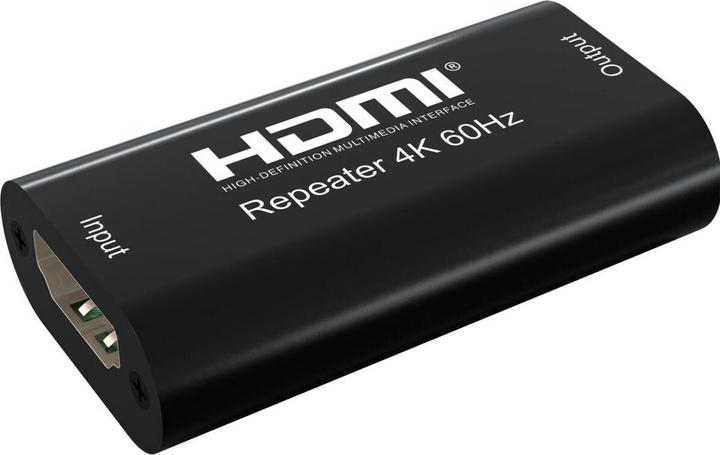 Produktbild Techly HDMI 2.0 4K Repeater YUV 4:4:4