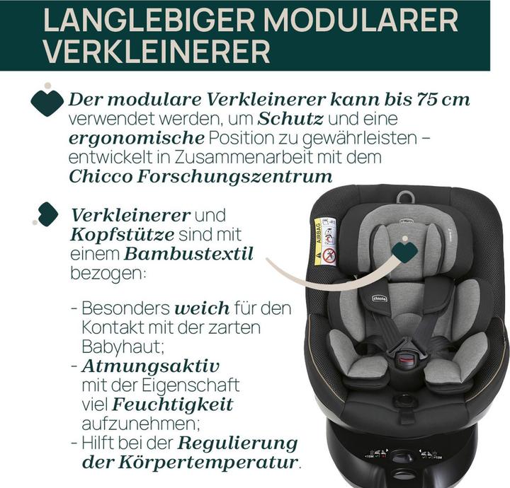 Image du produit Chicco SEAT 105 I-SIZE 40 - 105 CM (Siège pour enfant, Norme ECE R129/i-Size)
