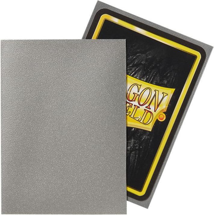Actual product image Arcane Tinman ART11008 - Matte - Silver (100) Card Sleeves