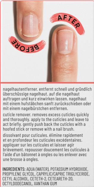 Actual product image Alessandro ALESSAN Cuticle Remover 10ml (10 ml)