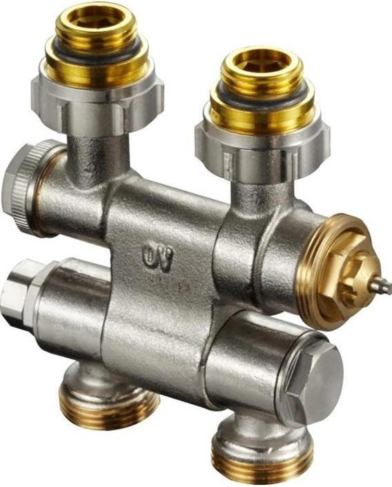 Oventrop OV connection fitting Multiblock TF on radiator with IG 1/2inch swivelling