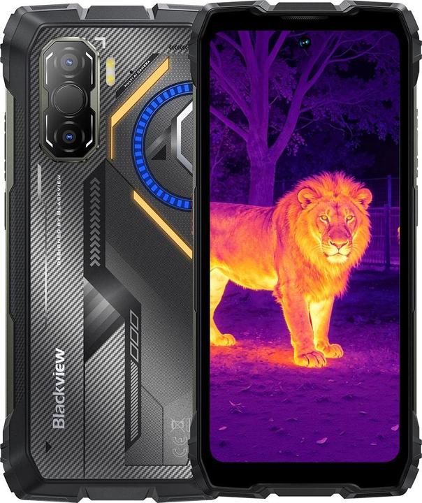 Blackview MOBILE PHONE ROCK 3/8/256GB BLACK (256 GB, Black, 6.78", Hybrid Dual SIM, 4G)