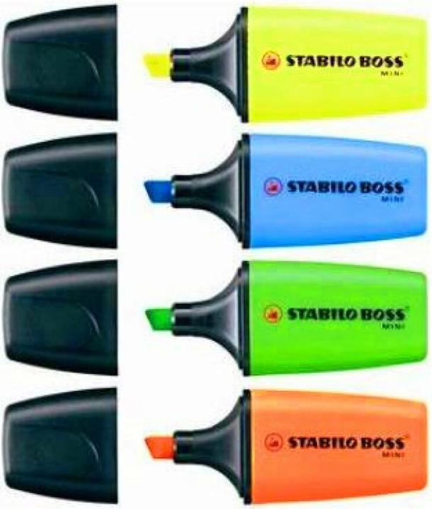 Produktbild STABILO Mini (Blau, Gelb, Grün, Orange, 2 mm, 4 x)