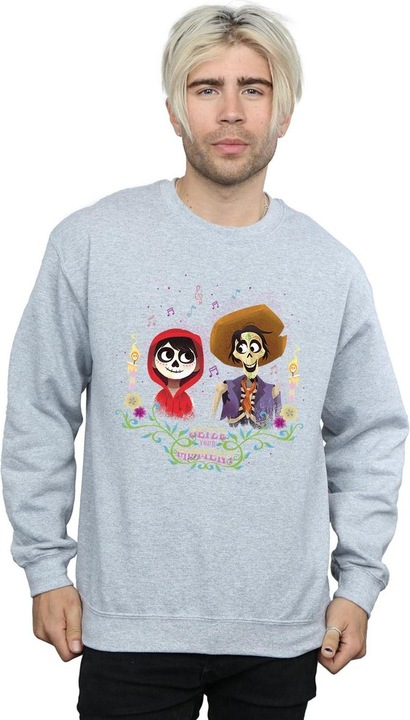 Immagine prodotto Disney Coco Miguel And Hector Felpa Uomo (L)