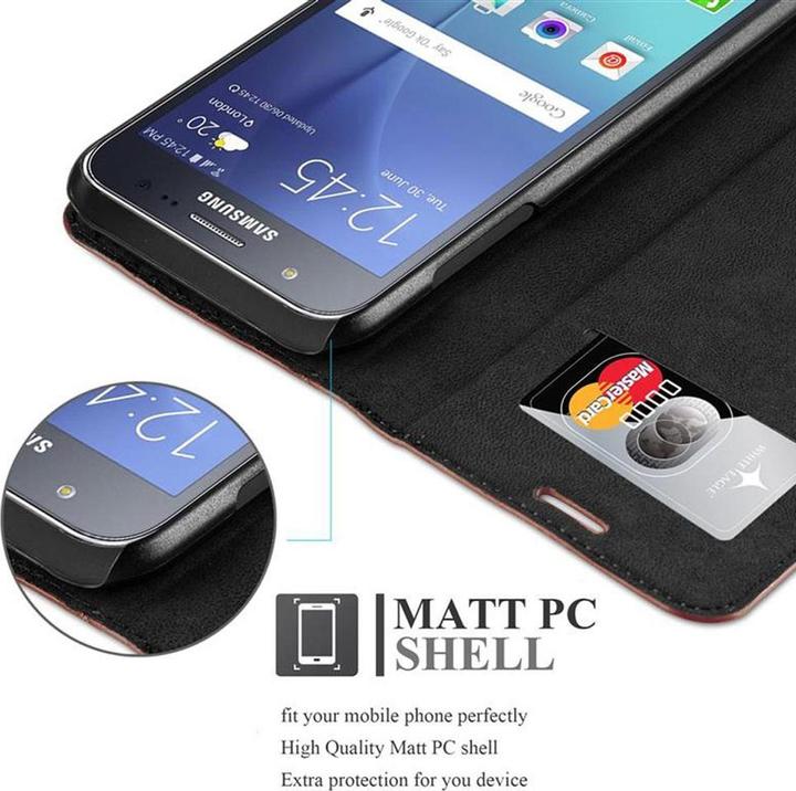 Produktbild Cadorabo Book Invisible Magnet Cover (Samsung Galaxy J7)